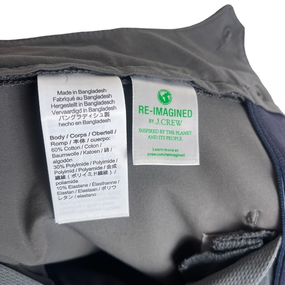 J. CREW Tech Pant Men’s Gray Hiking Pants Size 33x30 Travel Lightweight Camping - Picture 7 of 10